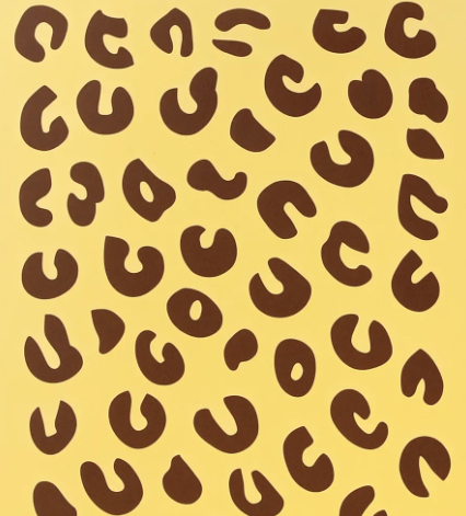 kit stickers vélo léopard