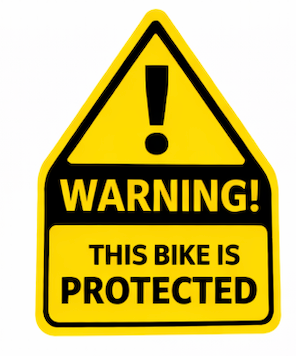 kit stickers vélo anti-vol