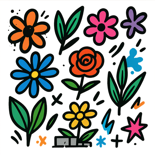 kit stickers vélo nature